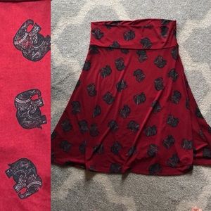 Elephant Azure Skirt